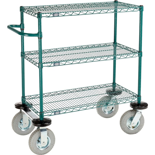 Nexel Wire Cart, Steel, 36 in L, 18 in W, 43 in H B3055390 - main